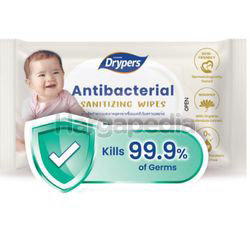 Drypers Antibacterial Wipes 20s Drypers Antibacterial Wipes 20s