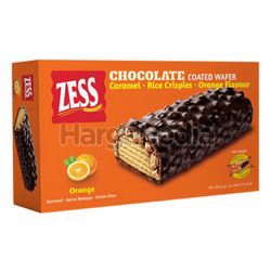 Zess Chocolate Coated Wafer Orange 6x22gm Zess Chocolate Coated Wafer Orange 6x22gm