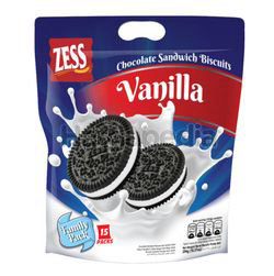 Zess Chocolate Sandwich Vanilla 294gm Zess Chocolate Sandwich Vanilla 294gm