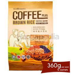 Eco Brown's Coffee Plus 12x28gm Eco Brown's Coffee Plus 12x28gm