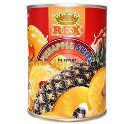 Rex Pineapple Slices 565gm Rex Pineapple Slices 565gm