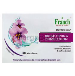 Franch Brightening Complexion Saffron Soap 3x100gm Franch Brightening Complexion Saffron Soap 3x100gm