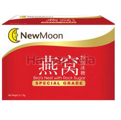 New Moon Special Grade Bird's Nest With Rock Sugar 6x75gm New Moon Special Grade Bird's Nest With Rock Sugar 6x75gm