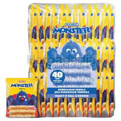 Mamee Monster Noodle Snack Hot & Spicy 40x25gm Mamee Monster Noodle Snack Hot & Spicy 40x25gm