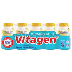 Vitagen Less Sugar Pineapple 5x125ml Vitagen Less Sugar Pineapple 5x125ml