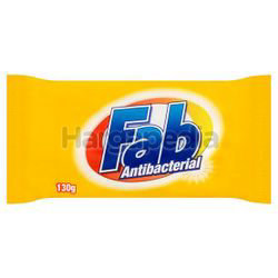 Fab Antibacterial Detergent Bar 130gm Fab Antibacterial Detergent Bar 130gm