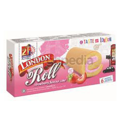 London Roll Strawberry 6x20gm London Roll Strawberry 6x20gm