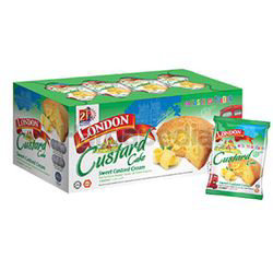 London Roll Sweet Custard Cream 20x20gm London Roll Sweet Custard Cream 20x20gm