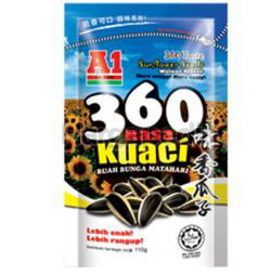 A1 360 Taste Kuaci Walnut Flavor 110gm A1 360 Taste Kuaci Walnut Flavor 110gm