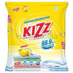 Kizz Detergent Powder Lemon 800gm Kizz Detergent Powder Lemon 800gm