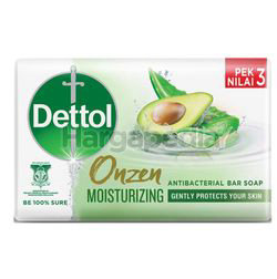Dettol Bar Soap Onzen Moisturizing 3x100gm Dettol Bar Soap Onzen Moisturizing 3x100gm
