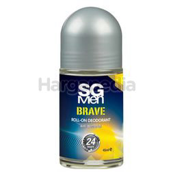 SG Men Flower Deodorant Roll On Men Brave 45ml SG Men Flower Deodorant Roll On Men Brave 45ml