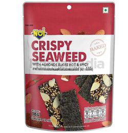 NOi Crispy Seaweed With Almond Slice Hot & Spicy 18gm NOi Crispy Seaweed With Almond Slice Hot & Spicy 18gm