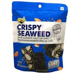 NOi Crispy Seaweed With Almond Slice Original 18gm NOi Crispy Seaweed With Almond Slice Original 18gm