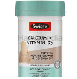 Swisse Kids Calcium + Vitamin D3 60s Swisse Kids Calcium + Vitamin D3 60s