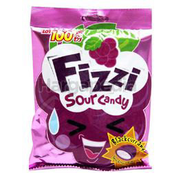 Lot 100 Fizzi Sour Blackcurrant Candy 120gm Lot 100 Fizzi Sour Blackcurrant Candy 120gm