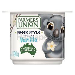 Farmers Union Vanilla Greek Style Yogurt 90gm Farmers Union Vanilla Greek Style Yogurt 90gm