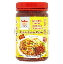 Tean's Crispy Prawn Chili 320gm Tean's Crispy Prawn Chili 320gm