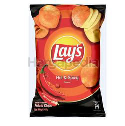 Lay's Potato Chips Hot & Spicy 48gm Lay's Potato Chips Hot & Spicy 48gm