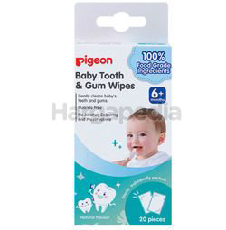 Pigeon Baby Tooth & Gum Wipes Natural 20s Pigeon Baby Tooth & Gum Wipes Natural 20s