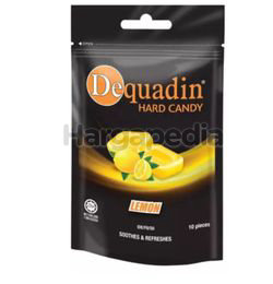 Dequadin Hard Candy Lemon 10s Dequadin Hard Candy Lemon 10s