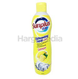 Sunplus Dishwashing Liquid Lemon 500ml Sunplus Dishwashing Liquid Lemon 500ml