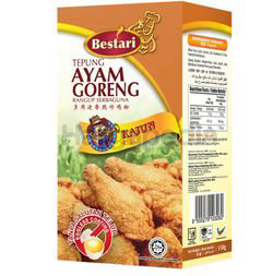 Bestari Fried Chicken Coating Cajun 150gm Bestari Fried Chicken Coating Cajun 150gm