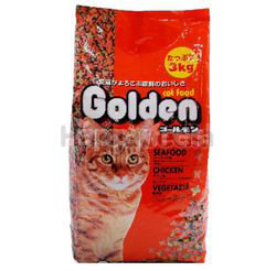 Golden Cat Food Seafood, Chicken, Vegetable 3kg Golden Cat Food Seafood, Chicken, Vegetable 3kg