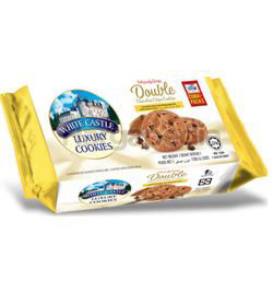 Torto White Castle Crispy Double Choc Chip Cookies 120gm Torto White Castle Crispy Double Choc Chip Cookies 120gm
