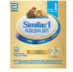 Similac Gold 1 0-12 Months 1.8kg Similac Gold 1 0-12 Months 1.8kg