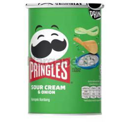 Pringles Potato Crisps Sour Cream & Onion 36gm Pringles Potato Crisps Sour Cream & Onion 36gm