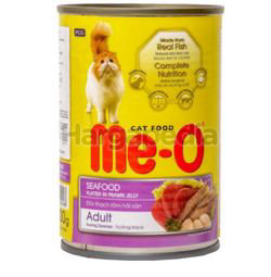 Me-O Cat Canned Food Seafood Platter in Prawn Jelly 400gm Me-O Cat Canned Food Seafood Platter in Prawn Jelly 400gm