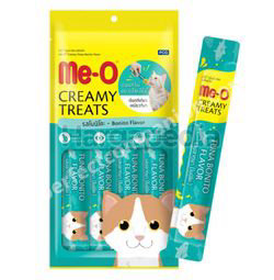 Me-O Creamy Cat Treat Bonito Flavour 4x15gm Me-O Creamy Cat Treat Bonito Flavour 4x15gm