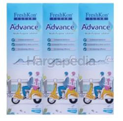 Freshkon Clear Advance Multi Purpose Solution 3x360ml Freshkon Clear Advance Multi Purpose Solution 3x360ml
