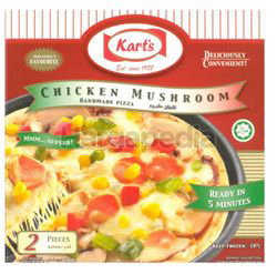 Kart's Pizza Chicken Mushroom 2x140gm Kart's Pizza Chicken Mushroom 2x140gm