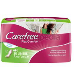Carefree FlexiComfort Aloe Vera Liners 40s Carefree FlexiComfort Aloe Vera Liners 40s