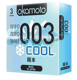 Okamoto 003 Cool Condom 3s Okamoto 003 Cool Condom 3s