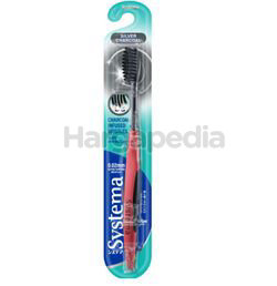 Systema Silver Charcoal Toothbrush 1s Systema Silver Charcoal Toothbrush 1s