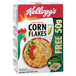 Kellogg's Cornflakes 275gm extra 50gm Kellogg's Cornflakes 275gm extra 50gm