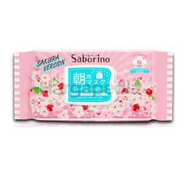 Saborino Morning Sakura Face Mask 28s Saborino Morning Sakura Face Mask 28s