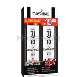 Dashing Deodorant Spray Juventus 10 2x125ml Dashing Deodorant Spray Juventus 10 2x125ml
