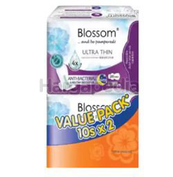 Blossom Overnight Ultra Thin Wing Cottony Surface 2x10s Blossom Overnight Ultra Thin Wing Cottony Surface 2x10s