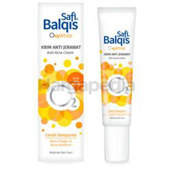 Safi Balqis Oxywhite Anti Acne Cream 15gm Safi Balqis Oxywhite Anti Acne Cream 15gm