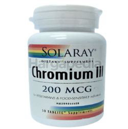 Solaray Chromium III 50s Solaray Chromium III 50s
