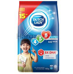 Dutch Lady 456 Plain 550gm Dutch Lady 456 Plain 550gm