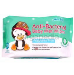 Anakku Baby Wet Wipes Anti-Bacterial 30s Anakku Baby Wet Wipes Anti-Bacterial 30s