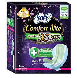 Sofy Body Fit Comfort Nite Anti-Bac Slim Wing 35.5cm 14s Sofy Body Fit Comfort Nite Anti-Bac Slim Wing 35.5cm 14s