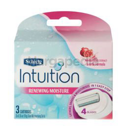 Schick Intuition Pomegranate Razor Refill 3s Schick Intuition Pomegranate Razor Refill 3s
