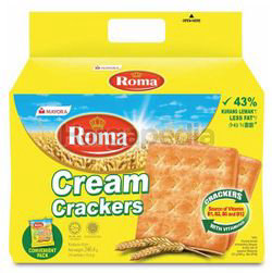 Roma Cream Crackers 16x15.4gm 246.4gm Roma Cream Crackers 16x15.4gm 246.4gm