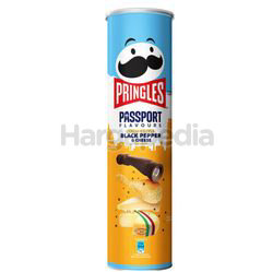 Pringles Potato Crisps Black Pepper Cheese 147gm Pringles Potato Crisps Black Pepper Cheese 147gm